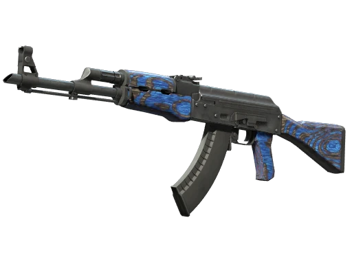 AK-47 | Blue Laminate (Well-Worn)