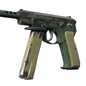 CZ75-Auto | Green Plaid (Battle-Scarred)