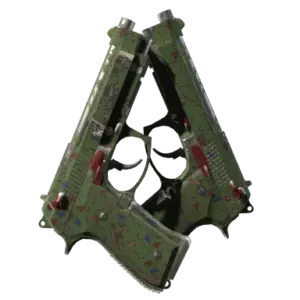 Dual Berettas | Briar (Field-Tested)