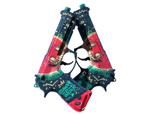 Dual Berettas | Melondrama (Minimal Wear)