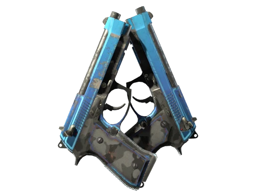 Dual Berettas | Urban Shock (Well-Worn)