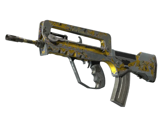 FAMAS | Neural Net (Battle-Scarred)