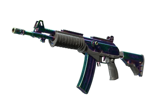 Galil AR | Rainbow Spoon (Battle-Scarred)