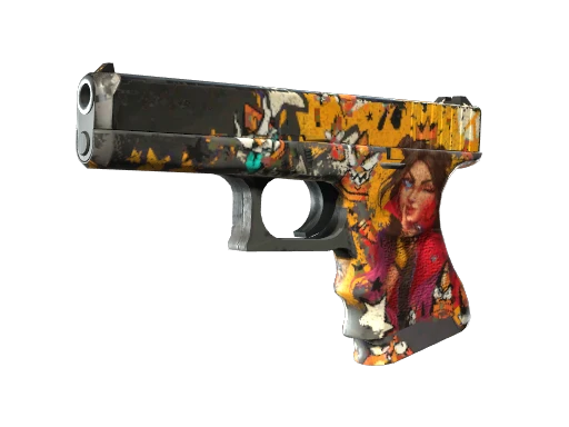 Glock-18 | Bullet Queen (Battle-Scarred)