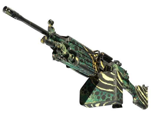 M249 | Emerald Poison Dart (Field-Tested)