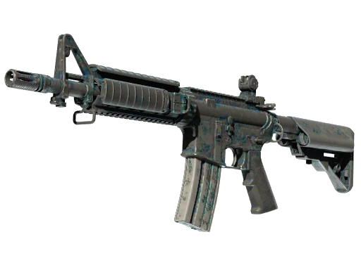 M4A4 | Dark Blossom (Battle-Scarred)