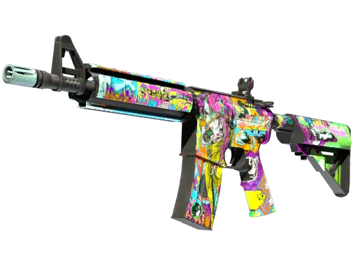 M4A4 | In Living Color (Minimal Wear)