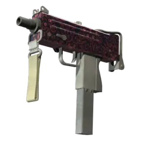 MAC-10 | Red Filigree (Factory New)