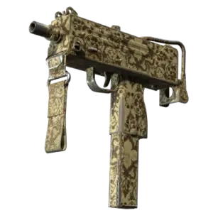MAC-10 | Sienna Damask (Well-Worn)