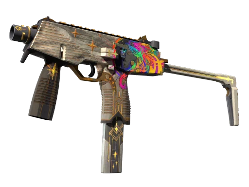 MP9 | Starlight Protector (Well-Worn)