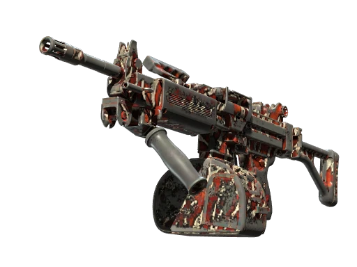 Negev | Lionfish (Battle-Scarred)