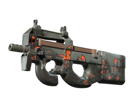 P90 | Trigon (Well-Worn)