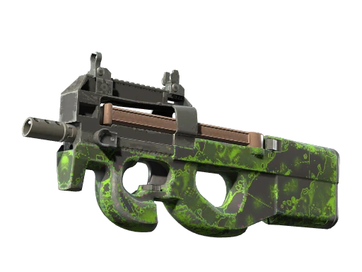 P90 | Virus (Well-Worn)