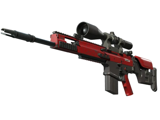 SCAR-20 | Crimson Web (Minimal Wear)