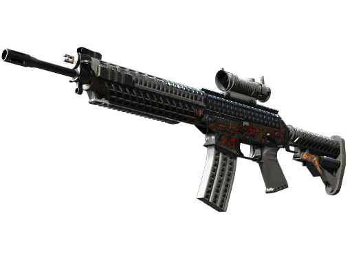 SG 553 | Heavy Metal (Factory New)