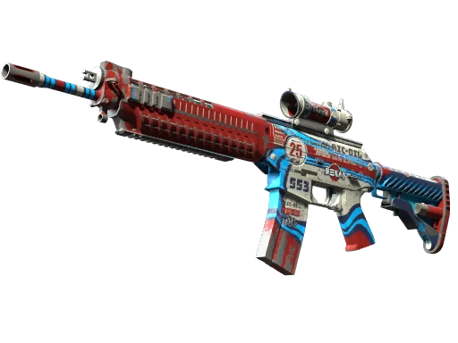 SG 553 | Integrale (Battle-Scarred)