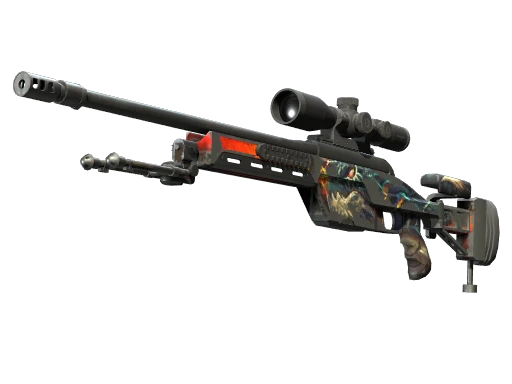 SSG 08 | Dragonfire (Battle-Scarred)