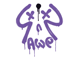 Sealed Graffiti | Recoil AWP (Monster Purple)