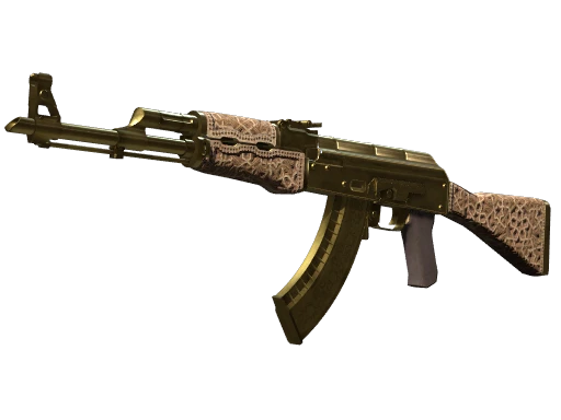 Souvenir AK-47 | Gold Arabesque (Well-Worn)