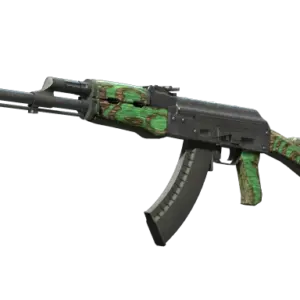 Souvenir AK-47 | Green Laminate (Field-Tested)