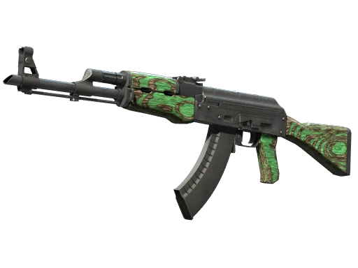 Souvenir AK-47 | Green Laminate (Minimal Wear)