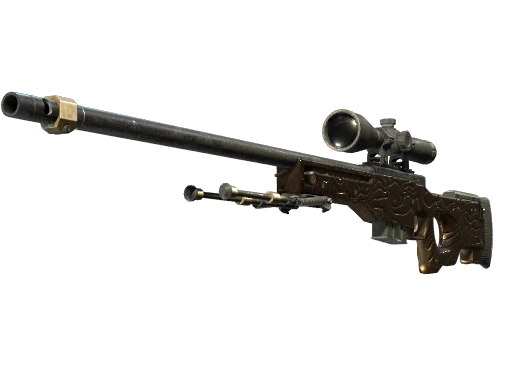 Souvenir AWP | Black Nile (Battle-Scarred)