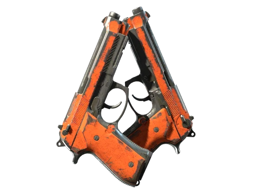 Souvenir Dual Berettas | Demolition (Battle-Scarred)