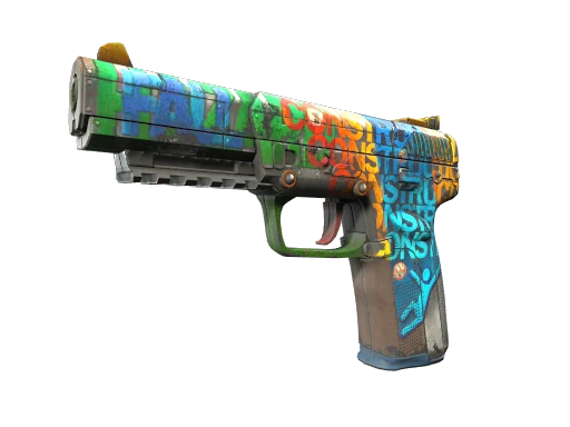 Souvenir Five-SeveN | Fall Hazard (Field-Tested)