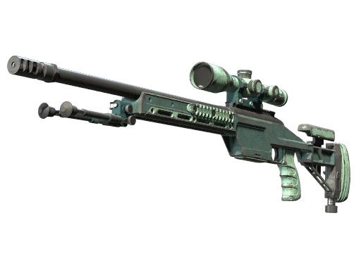 Souvenir SSG 08 | Blue Spruce (Battle-Scarred)