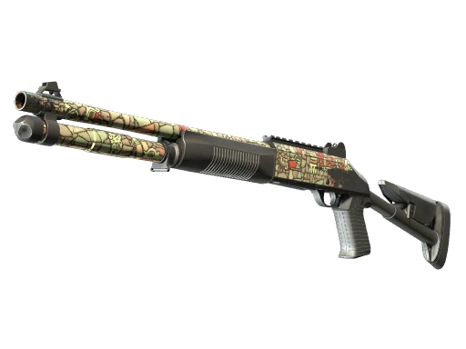 Souvenir XM1014 | Ancient Lore (Well-Worn)