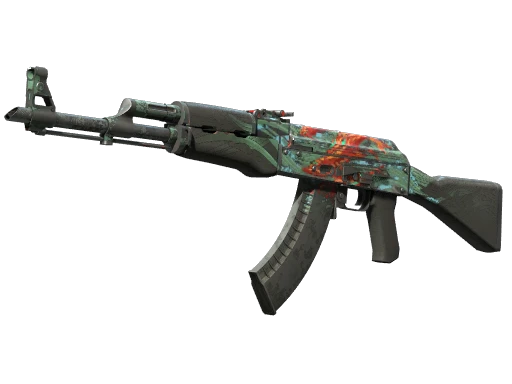 StatTrak™ AK-47 | Aquamarine Revenge (Battle-Scarred)
