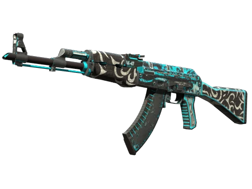 StatTrak™ AK-47 | Frontside Misty (Battle-Scarred)