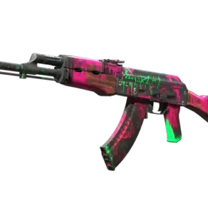StatTrak™ AK-47 | Neon Revolution (Battle-Scarred)