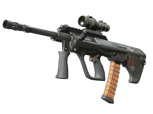 StatTrak™ AUG | Amber Slipstream (Battle-Scarred)
