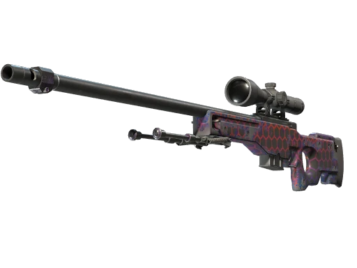 StatTrak™ AWP | Electric Hive (Well-Worn)