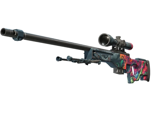 StatTrak™ AWP | Hyper Beast (Well-Worn)
