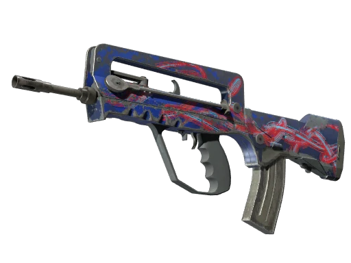StatTrak™ FAMAS | Afterimage (Field-Tested)