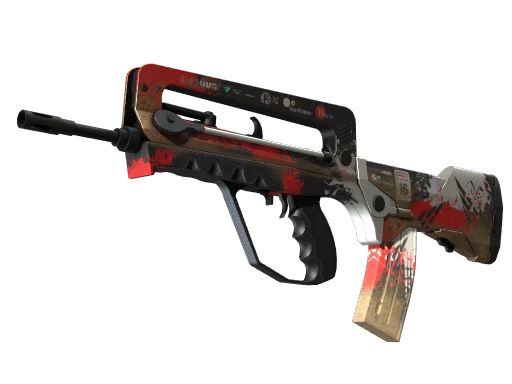 StatTrak™ FAMAS | Roll Cage (Minimal Wear)