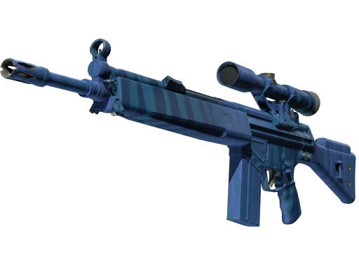 StatTrak™ G3SG1 | Azure Zebra (Minimal Wear)