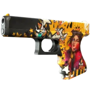 StatTrak™ Glock-18 | Bullet Queen (Factory New)