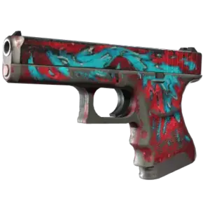StatTrak™ Glock-18 | Water Elemental (Battle-Scarred)