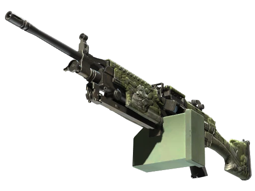 StatTrak™ M249 | Aztec (Well-Worn)