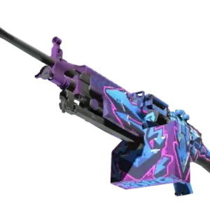 StatTrak™ M249 | Downtown (Minimal Wear)