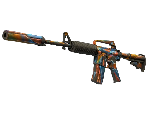 StatTrak™ M4A1-S | Leaded Glass (Battle-Scarred)