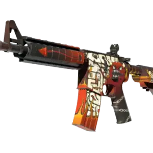 StatTrak™ M4A4 | Hellfire (Minimal Wear)