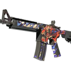 StatTrak™ M4A4 | 龍王 (Dragon King) (Battle-Scarred)