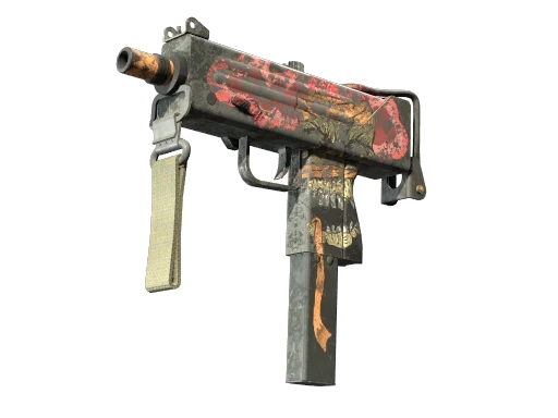 StatTrak™ MAC-10 | Curse (Battle-Scarred)