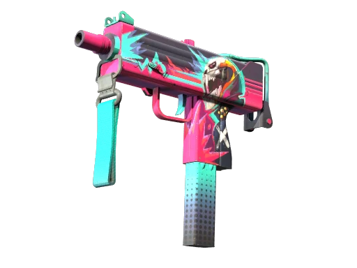 StatTrak™ MAC-10 | Neon Rider (Field-Tested)