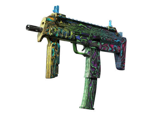 StatTrak™ MP7 | Neon Ply (Factory New)