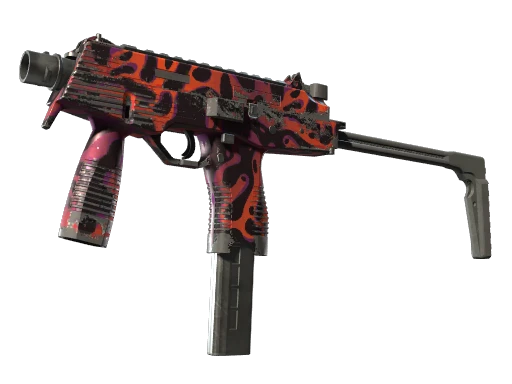 StatTrak™ MP9 | Ruby Poison Dart (Field-Tested)